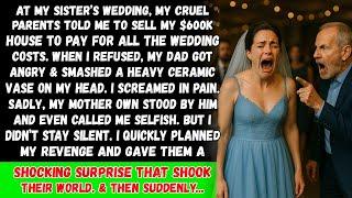At my sister’s wedding, I refused to sell my $600K house — My Dad Kicked Me Out Of The House, but…