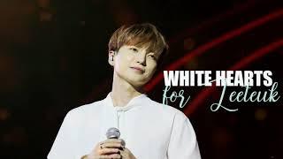 [FANPROJECT] white hearts for leeteuk #HappyLeeteukDay