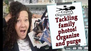 Tackling those family photos - organize and purge