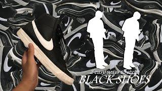 2 QUICK & EASY WAYS TO STYLE BLACK SHOES / Outfit Inspiration