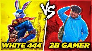 WHITE444 VS 2B Gamer||The Must Awaited Battle -Garena Freefire #Clashofgods #Hackergameplay