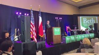 Tarrant County Judge Tim O'Hare congratulates Ted Cruz