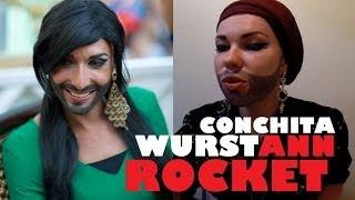 CONCHITA WURST MAKEUP | Как нарисовать бороду как у Кончиты Вурст?