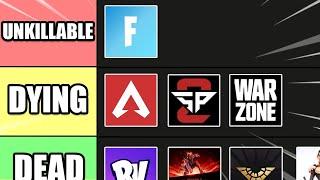 Which Battle Royale Dies Next Tier List