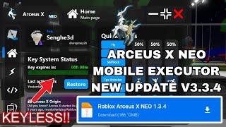 Roblox Arceus X NEO V1.3.4 New Updated Keyless Mobile Executor | Download Link