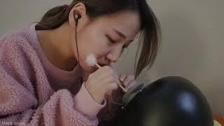 ASMR (1시간 노토킹) 귀벽에 붙은 귀청소