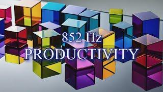 852 Hz Productivity Background Music (Raw Minimal)