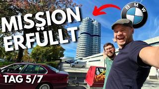 Wie reagiert die BMW Welt München auf unseren Besuch? | Roadtrip mit 1,5 BMW | Folge 5