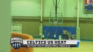 City of Deltona Youth Basketball League (Ages 6-8) finals featuring Celtics vs Heat (March 1, 2025)