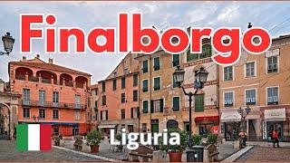 Finalborgo, Italy  4K Walking Tour - November 2024