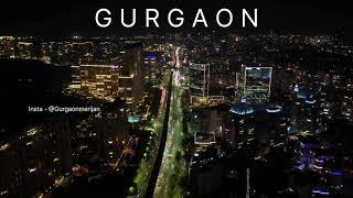 Gurgaon Night View Shoot by Drone