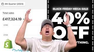 £417,324 in 90 days - Copy these Winning Black Friday Ads for Shopify Dropshipping