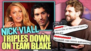 Nick Viall Shares Why He Is Team Blake Lively & Anti Justin Baldoni In 'WORST TAKE' Juicy Scoop Chat