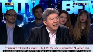 J-L MELECHON @SYRIZA VICTORY GREEK DEBT English subtitles