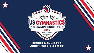 2024 Xfinity U.S. Gymnastics Championships - Senior Men - Day 2 (International Feed)