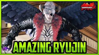 T8 Season 2 ▰ Ryujin The Beast Devil Jin !【Tekken 8 High Level Gameplay】