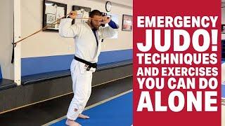 Exercises To Do At Home Alone! (Emergency Judo Techniques) - Travis Stevens Basic Judo Techniques