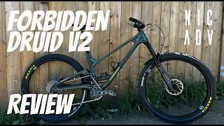 Forbidden Druid V2 | First Ride Review in Cumberland, BC