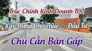 (Đã bán) Bán đất mặt tiền đường TC2 - khu vực hái ra tiền, xây ở - cho thuê tạo thu nhập thụ động