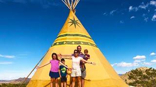Tipi Camping | Buzzard's Roost Tipi Review near Big Bend National Park