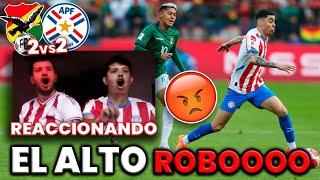 BOLIVIA vs PARAGUAY | REACCIONANDO | ELIMINATORIAS SUDAMERICANA FECHA 12