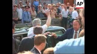 Russia -  Yeltsin In  Astrakhan