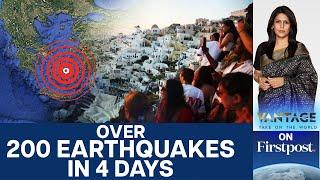 Santorini on Alert as Over 200 Earthquakes Rattle the Greek Island | Vantage with Palki Sharma |N18G