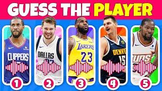 Guess the NBA Player by Their Voice️| Basketball Voice Quiz 