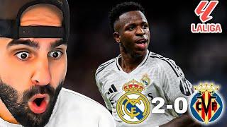 Real Madrid 2-0 Villarreal I VINI JR DESERVES THE BALLON DOR!!