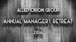 Allied Orion Group - Sponsor Reel 2016