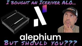 NEW! Iceriver AL0 Alephium ASIC miner!! (I bought one, but should you??)