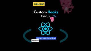 React Custom Hooks Explained | Boost Your React Skills in 1 Minute! #reactjs #frontenddevelopment