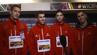 WIC 2018 Birmingham - BEL 4x400 Metres Relay Men Bronze