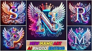 3D Name Art Ai Photo Editing || New Viral Reels Video Editing || Bing Images Creators New Trends