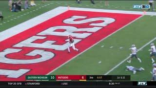 Gus Edwards' 23-Yard Touchdown Run vs. Eastern Michigan