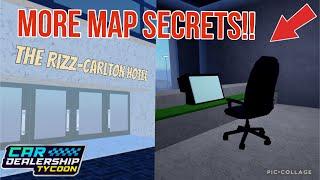 MORE SECRET LOCATIONS In Car Dealership Tycoon!! Part 2!