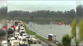 Raw Video: Heavy Rains Flood Parts of Colombia