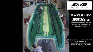 PHOENIX resin infusion by Smart Marine Boats