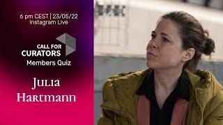 Julia Hartmann | CFC Members Quiz