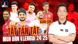 TẤT TẦN TẬT KỲ CHUYỂN NHƯỢNG V.LEAGUE 24/25 | ĐỒNG ĐỘI NEYMAR, BOM TẤN VIỆT KIỀU ĐỔ BỘ ĐẾN VIỆT NAM.