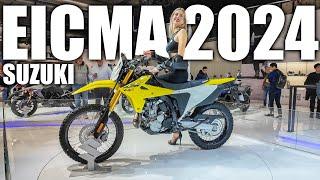 SUZUKI EICMA 2024 Exclusive: Best Adventure, Street, and Race Bikes