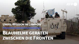 Die Unifil im Libanon: Friedenstruppe zwischen den Fronten | AFP