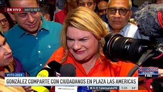 Jenniffer González reacciona a carta de Bad Bunny