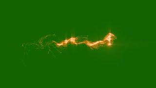 Gold Text particle reveal green screen | Text particle reveal green screen