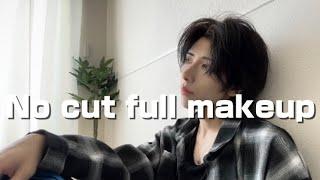 【vlog】-作業用- Men's makeup Let's prepare together.【For work】