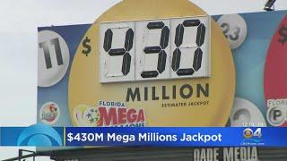 Mega Millions Jackpot Hits $430 Million For Friday's Drawing