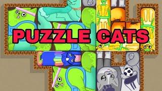  PUZZLE CATS #funny #games #shorts #puzzle