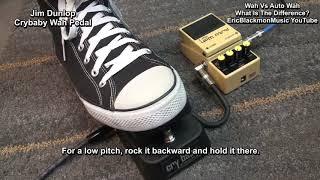 Wah Vs Auto Wah - The Difference! Guitar Wah Pedal Comparison Tutorial@EricBlackmonGuitar