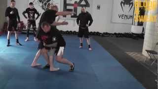 Александр Шлеменко. Проход в ноги. Alexander Storm Shlemenko. Double or single leg takedown.