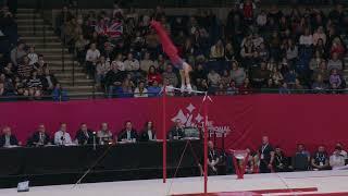 Jake Jarman-H-Bar-GOLD-MAG Snr App-2024 Gymnastics British Championships